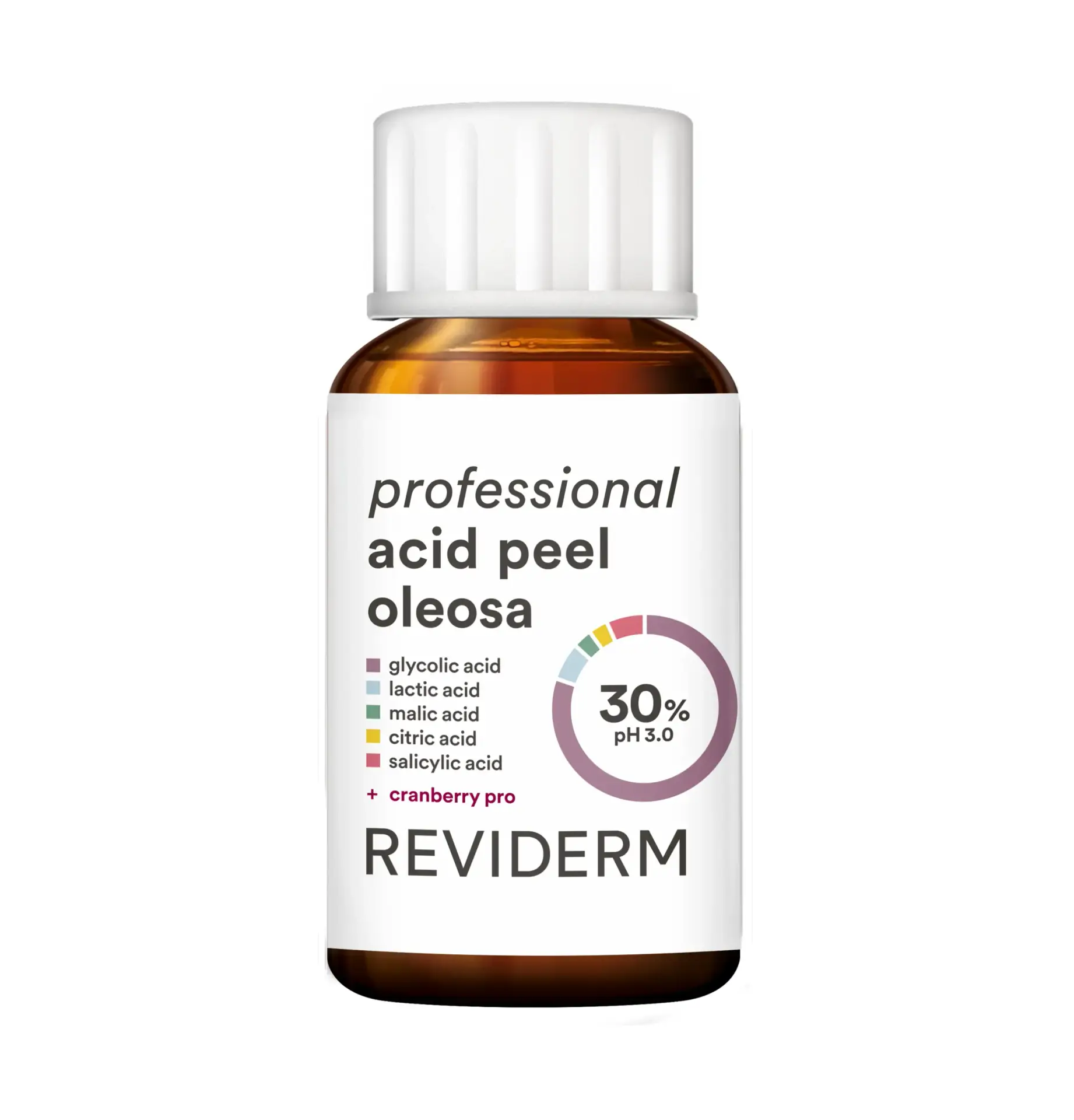 REVIDERM professional acid peel oleosa — konzentriertes Fruchtsäurepeeling zum intensiven Lösen von Unreinheiten