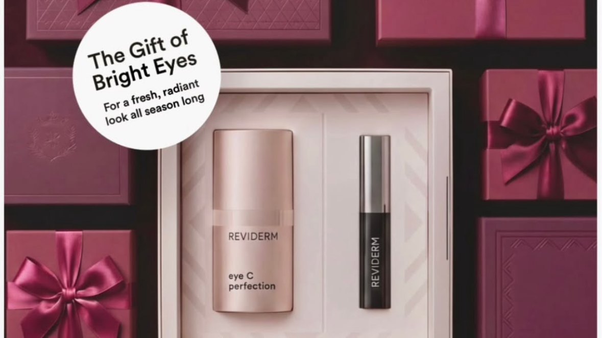 REVIDERM Geschenkset The Gift of Bright Eyes mit eye C perfection und Mascara